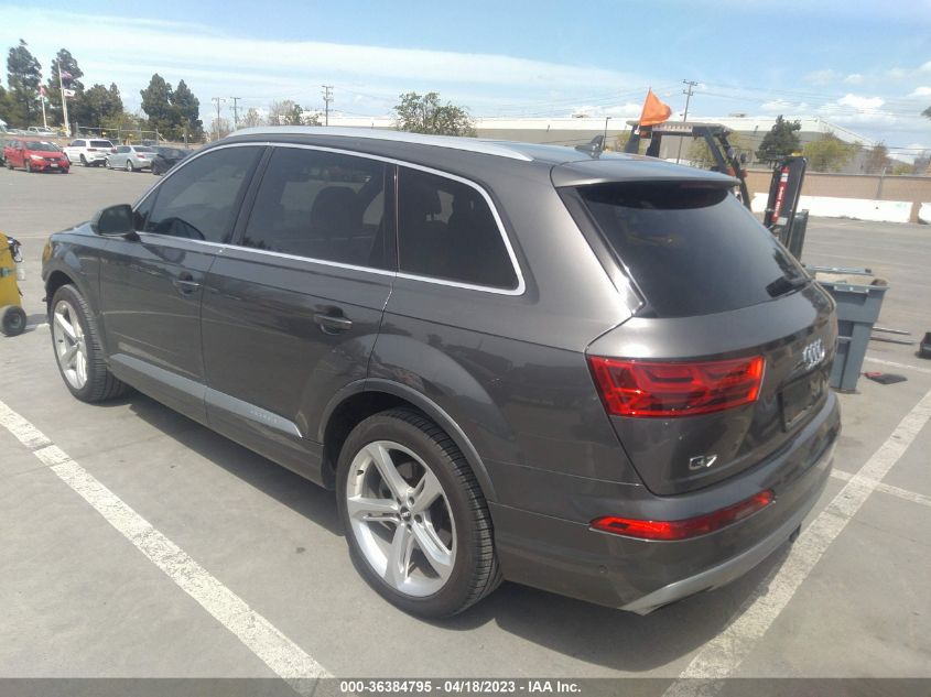 2019 AUDI Q7 PRESTIGE - WA1VAAF76KD031241