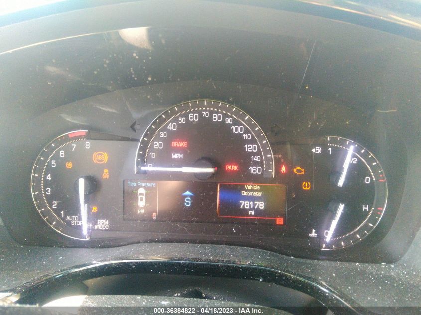 2017 CADILLAC XT5 FWD - 1GYKNARS1HZ173774