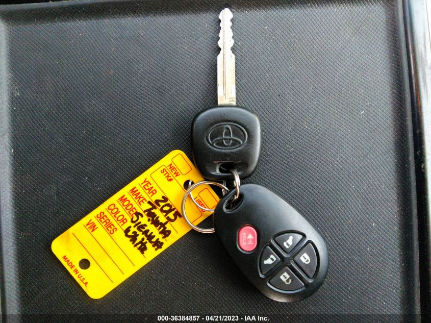 2015 TOYOTA SIENNA LE - 5TDJK3DC8FS094333