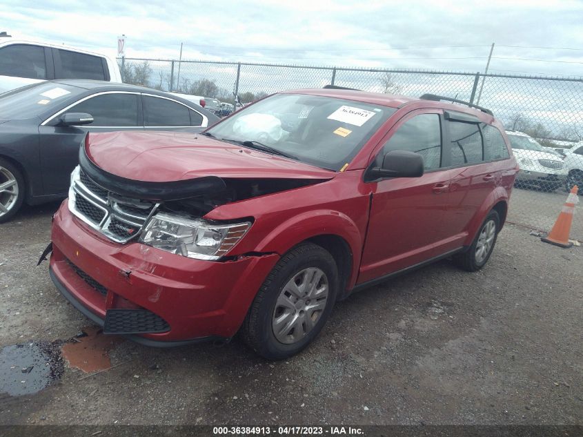 2016 DODGE JOURNEY SE - 3C4PDDAG9GT221504