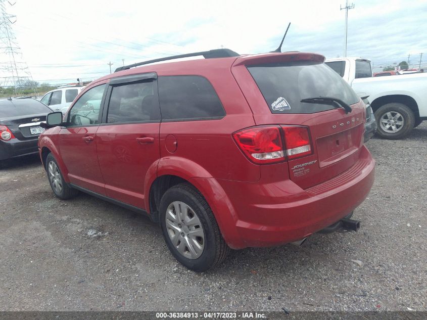 2016 DODGE JOURNEY SE - 3C4PDDAG9GT221504