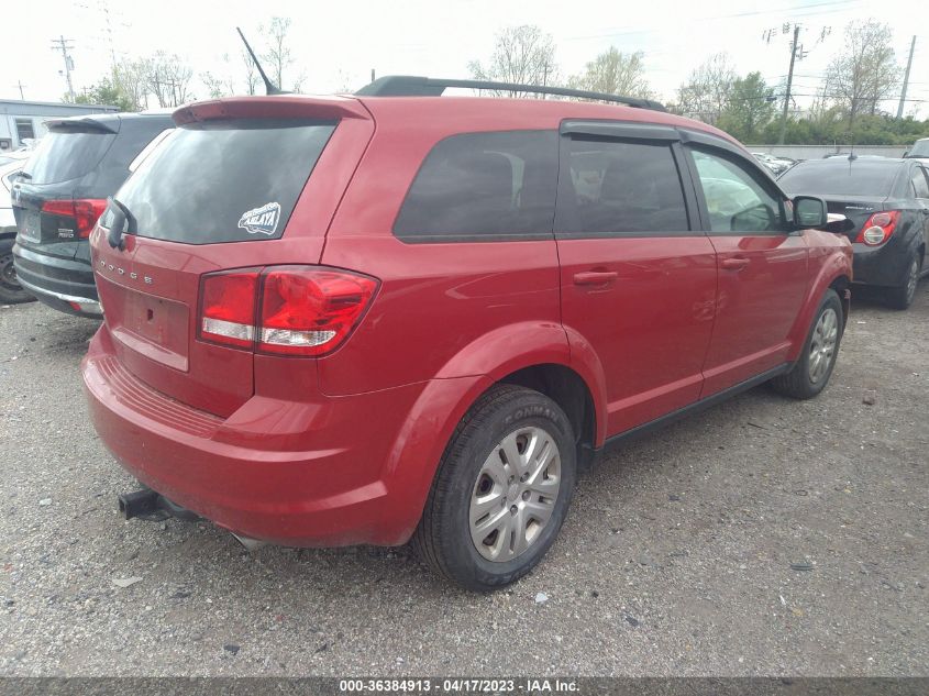 2016 DODGE JOURNEY SE - 3C4PDDAG9GT221504