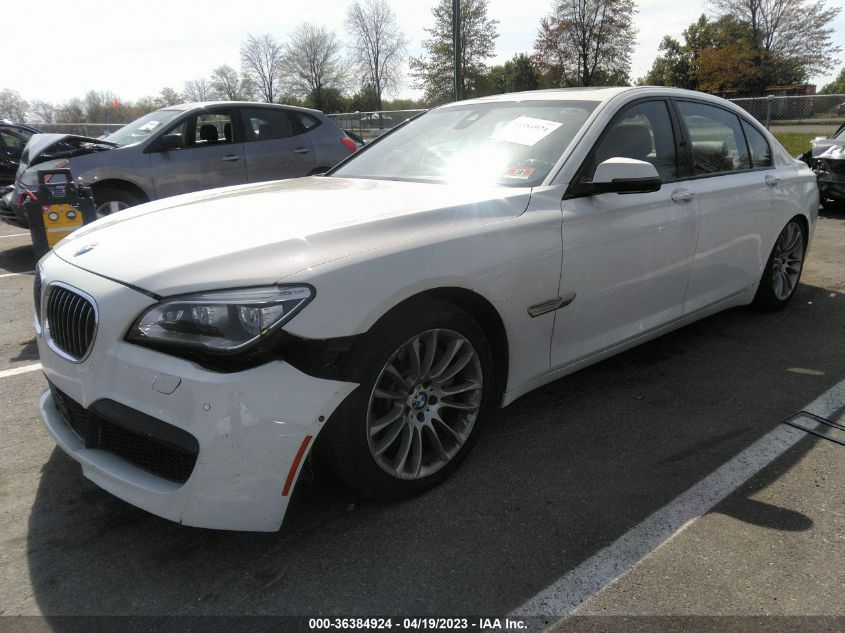 2014 BMW 7 SERIES 750LI XDRIVE - WBAYF8C57ED652912