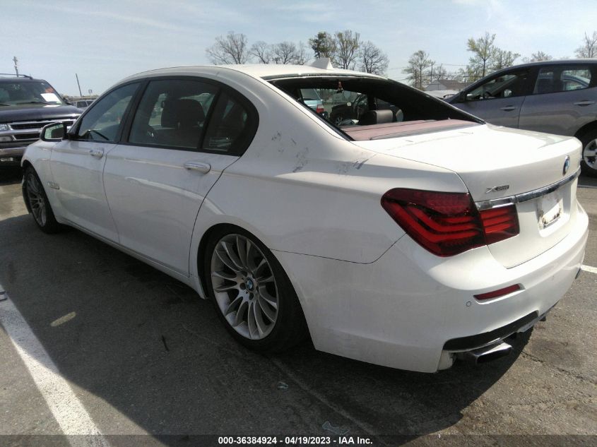 2014 BMW 7 SERIES 750LI XDRIVE - WBAYF8C57ED652912