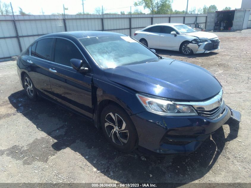 2017 HONDA ACCORD SEDAN LX - 1HGCR2F3XHA094413