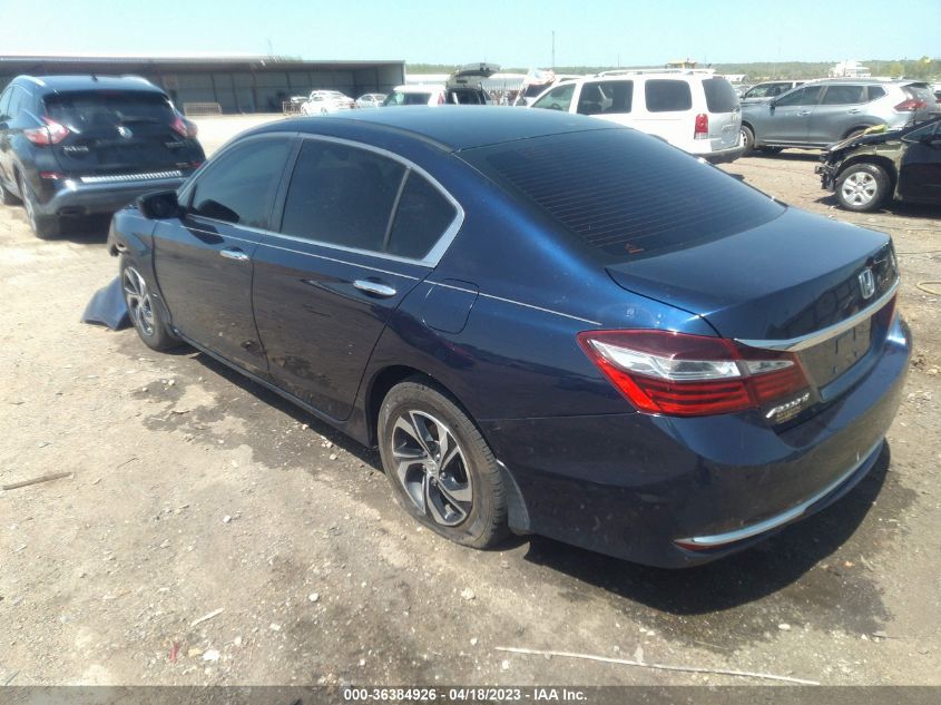 2017 HONDA ACCORD SEDAN LX - 1HGCR2F3XHA094413