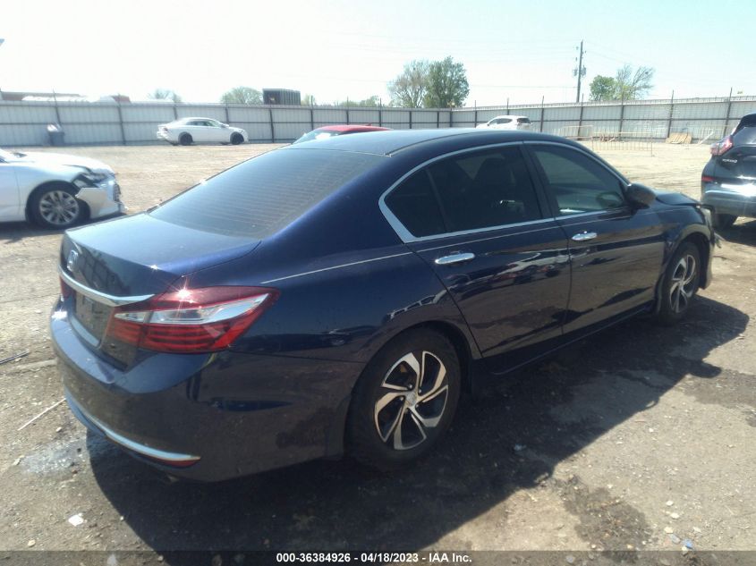 2017 HONDA ACCORD SEDAN LX - 1HGCR2F3XHA094413