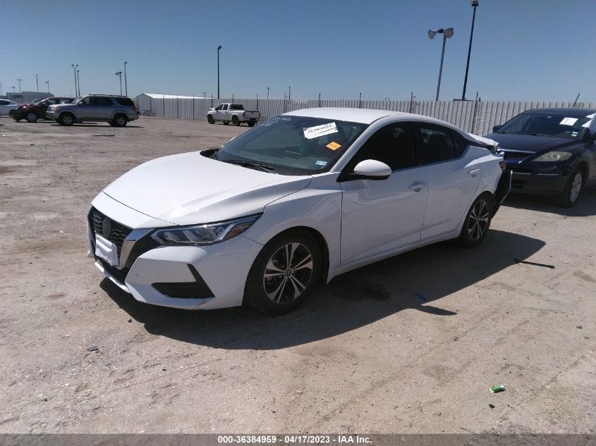 2022 NISSAN SENTRA SV - 3N1AB8CV9NY248817