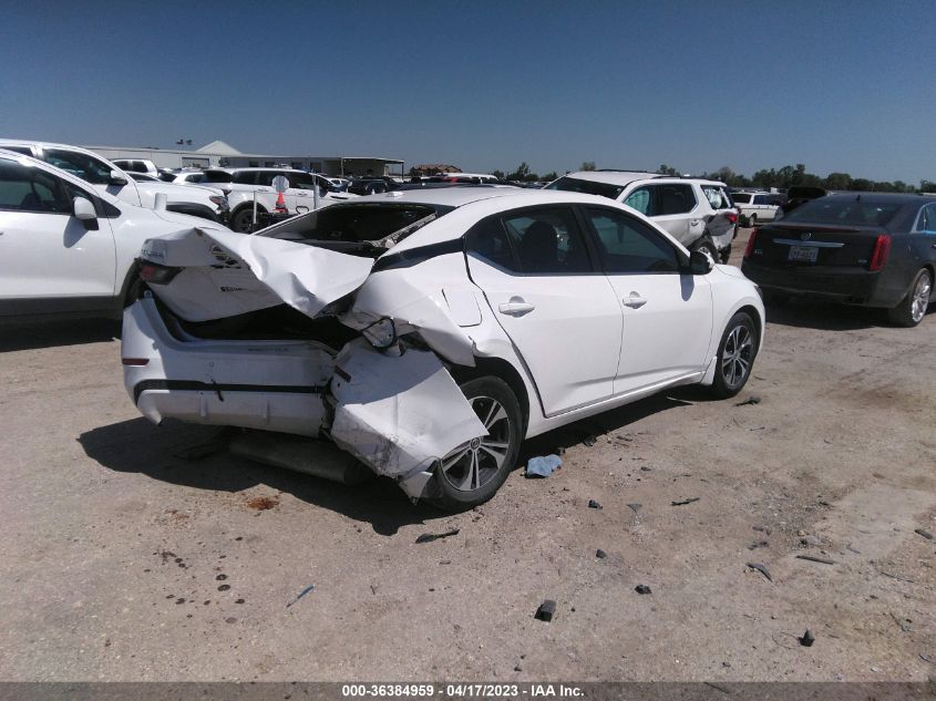 2022 NISSAN SENTRA SV - 3N1AB8CV9NY248817