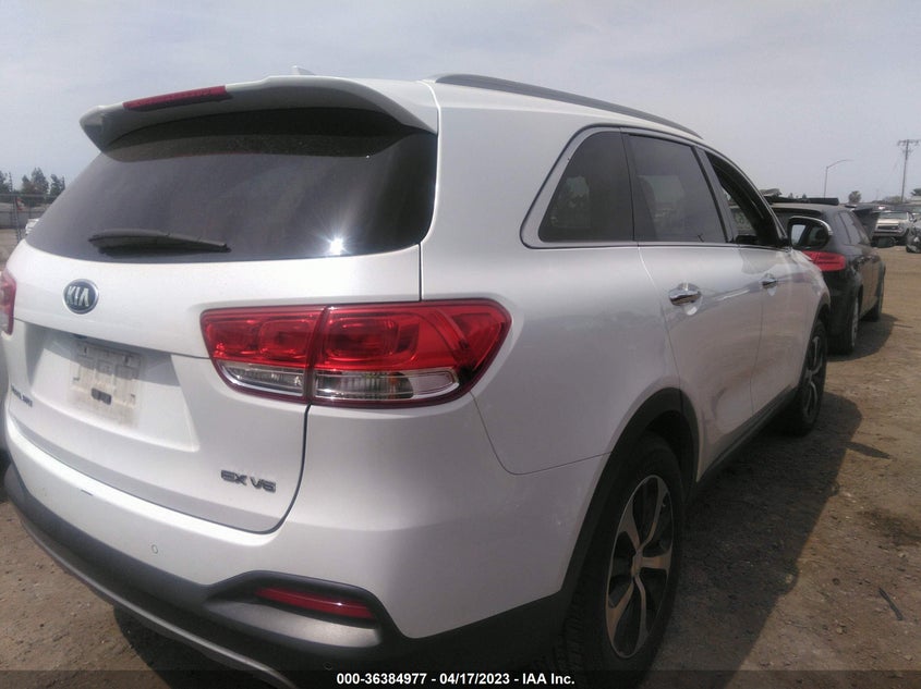 VIN 5XYPH4A55HG330893 2017 KIA SORENTO EX V6
