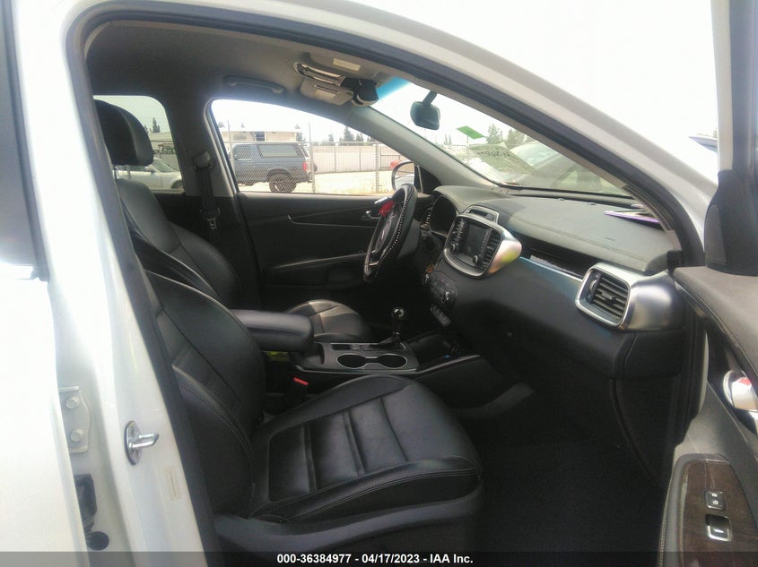 VIN 5XYPH4A55HG330893 2017 KIA SORENTO EX V6