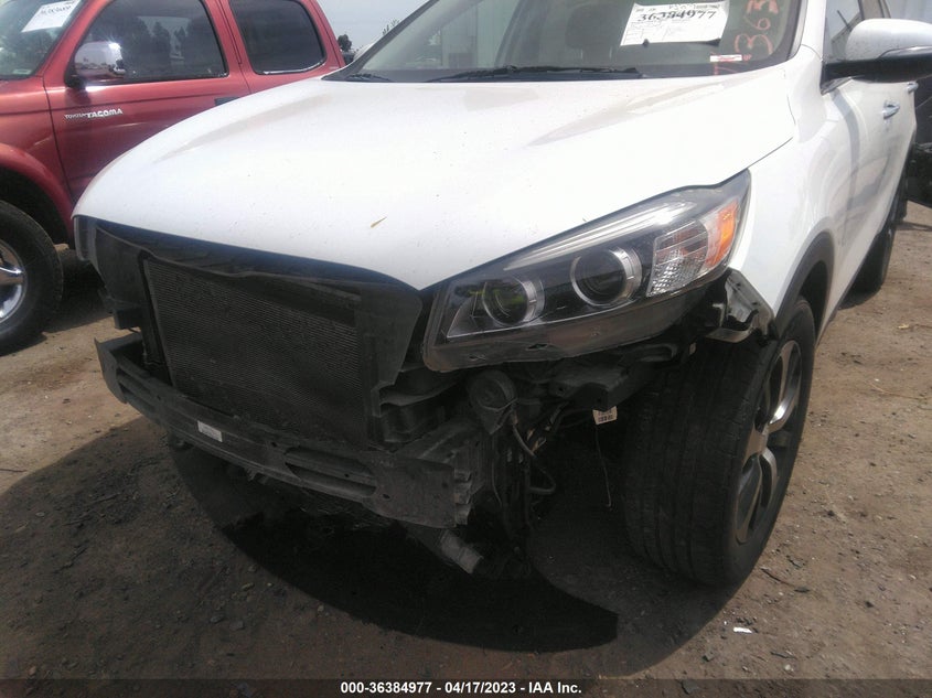 VIN 5XYPH4A55HG330893 2017 KIA SORENTO EX V6
