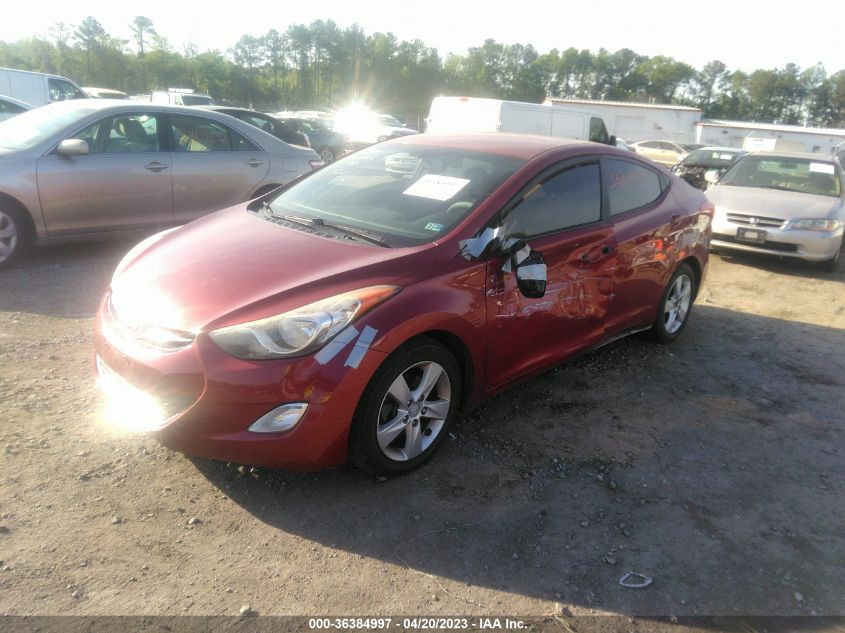 2013 HYUNDAI ELANTRA GLS - 5NPDH4AE6DH256101