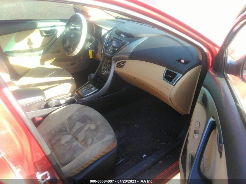 2013 HYUNDAI ELANTRA GLS - 5NPDH4AE6DH256101