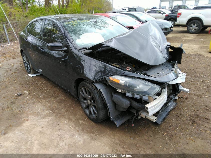 2015 DODGE DART SXT - 1C3CDFBBXFD330804