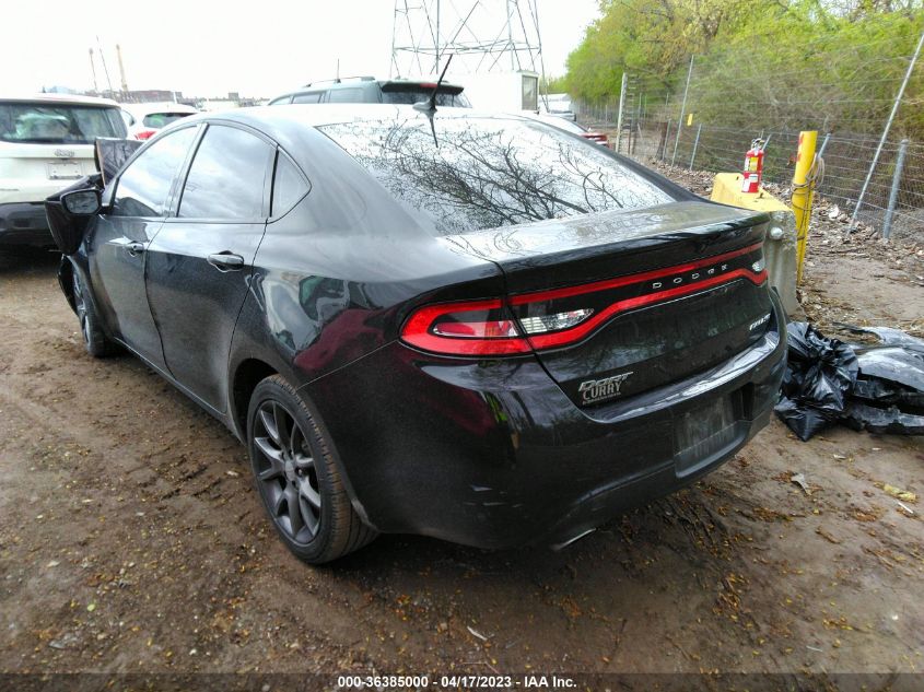 2015 DODGE DART SXT - 1C3CDFBBXFD330804