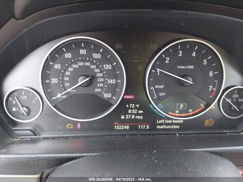 2013 BMW 3 SERIES 328I - WBA3A5C54DF352769