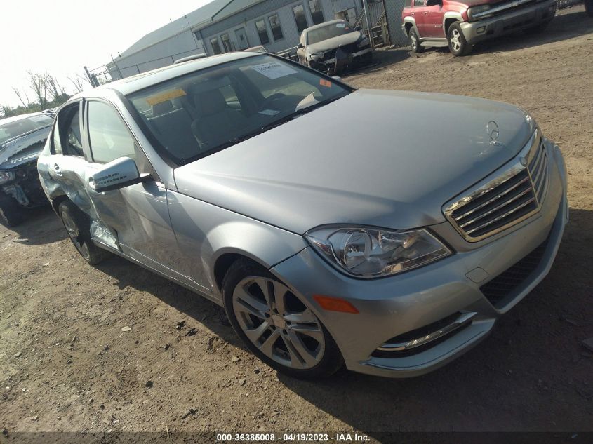 2013 MERCEDES-BENZ C-CLASS C 250 - WDDGF4HB5DA781291