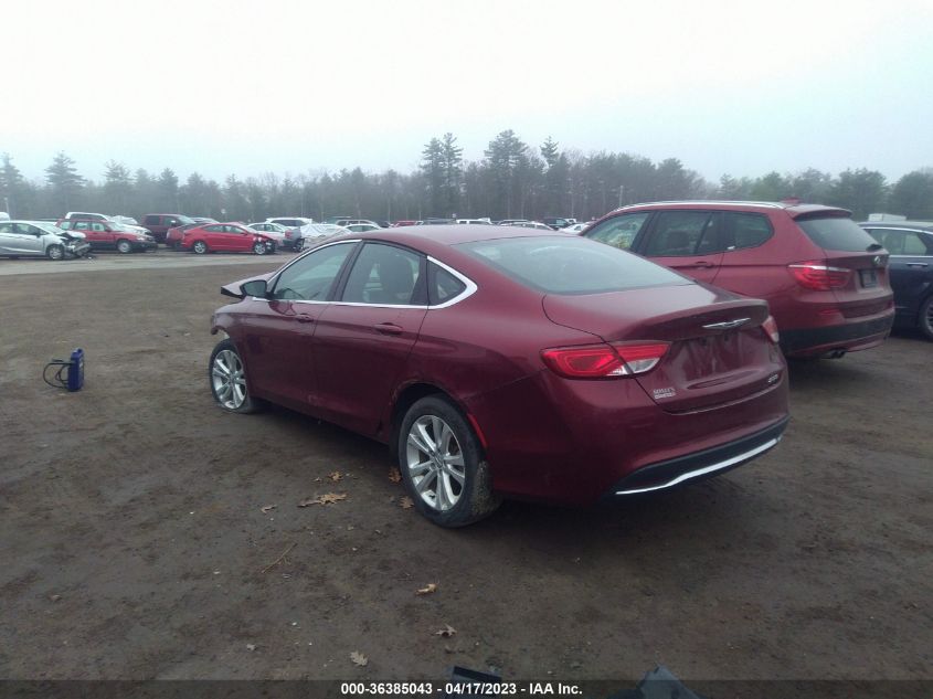 2015 CHRYSLER 200 LIMITED 1C3CCCAB1FN704164