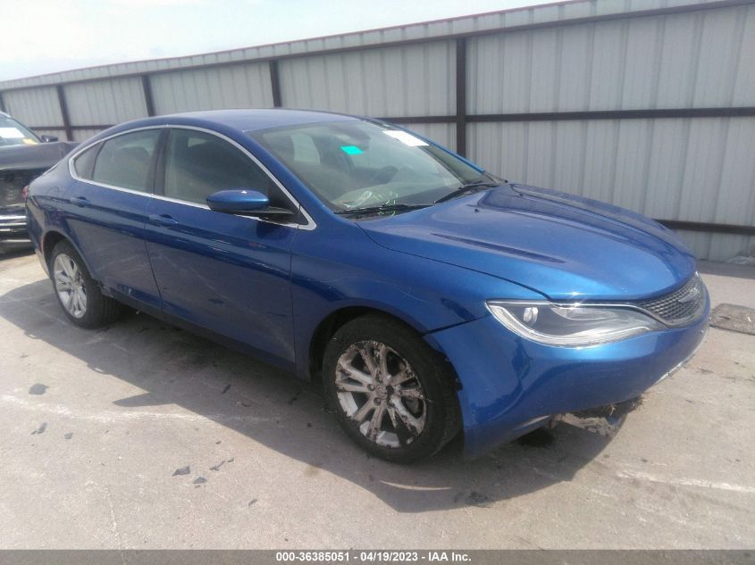 2015 CHRYSLER 200 LIMITED - 1C3CCCAB6FN622933