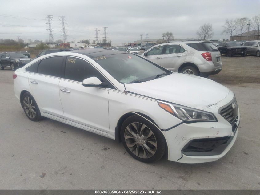 2015 HYUNDAI SONATA 2.0T LIMITED - 5NPE34AB3FH183524