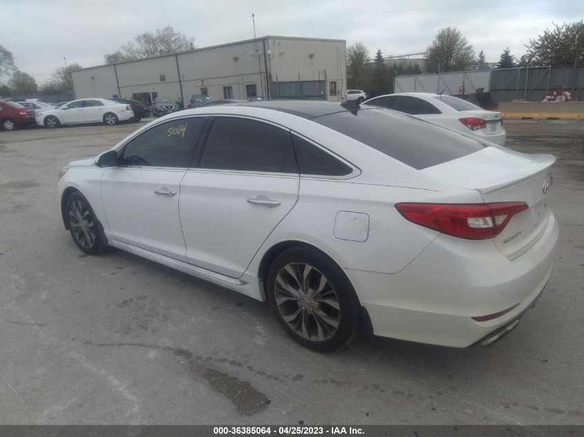 2015 HYUNDAI SONATA 2.0T LIMITED - 5NPE34AB3FH183524