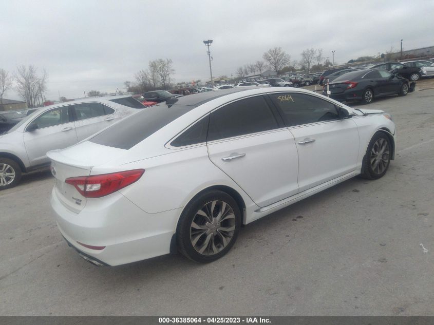 2015 HYUNDAI SONATA 2.0T LIMITED - 5NPE34AB3FH183524