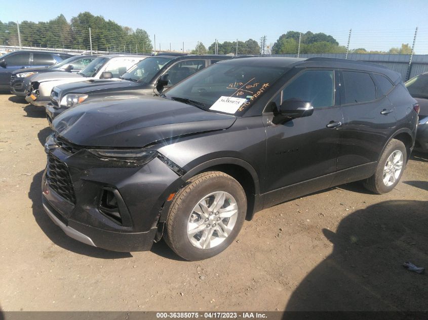 2022 CHEVROLET BLAZER LT - 3GNKBCR40NS122472