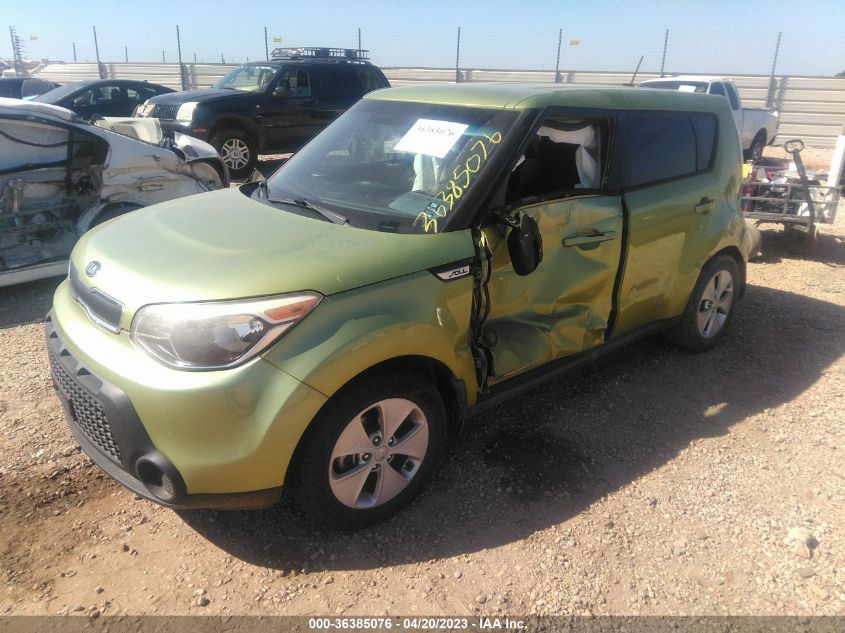 2015 KIA SOUL BASE - KNDJN2A22F7752512