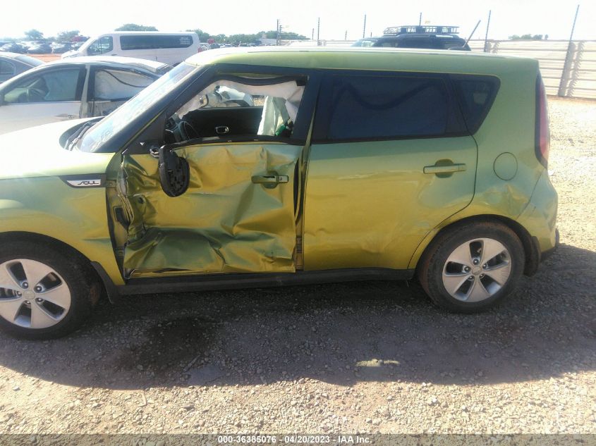 2015 KIA SOUL BASE - KNDJN2A22F7752512