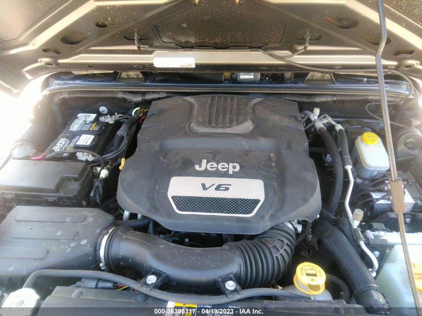 2018 JEEP WRANGLER JK SPORT 1C4AJWAG0JL877393