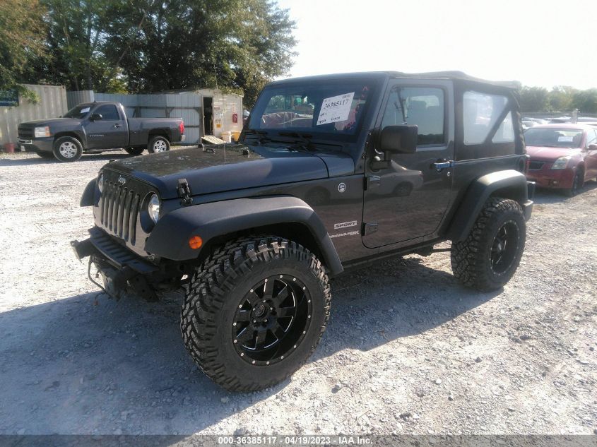 2018 JEEP WRANGLER JK SPORT 1C4AJWAG0JL877393