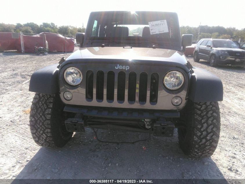 2018 JEEP WRANGLER JK SPORT 1C4AJWAG0JL877393