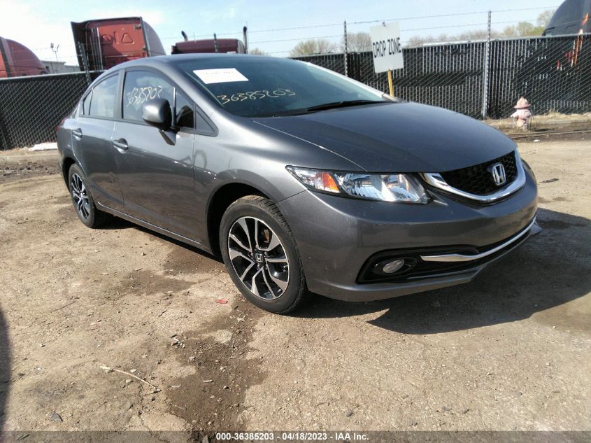 2013 HONDA CIVIC SDN EX-L - 19XFB2F90DE088034