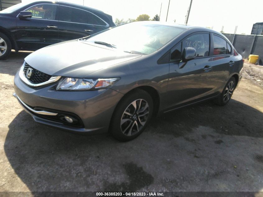 2013 HONDA CIVIC SDN EX-L - 19XFB2F90DE088034