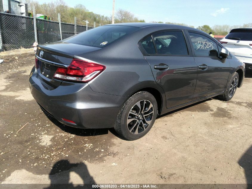2013 HONDA CIVIC SDN EX-L - 19XFB2F90DE088034