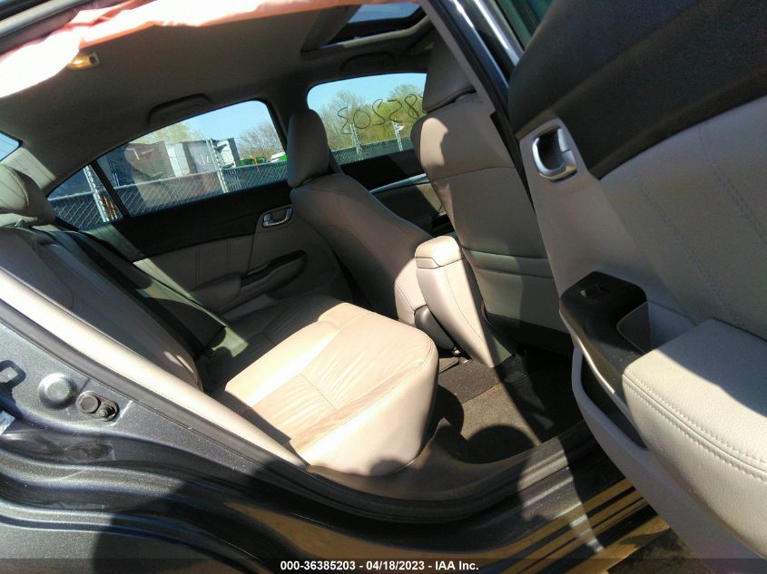 2013 HONDA CIVIC SDN EX-L - 19XFB2F90DE088034