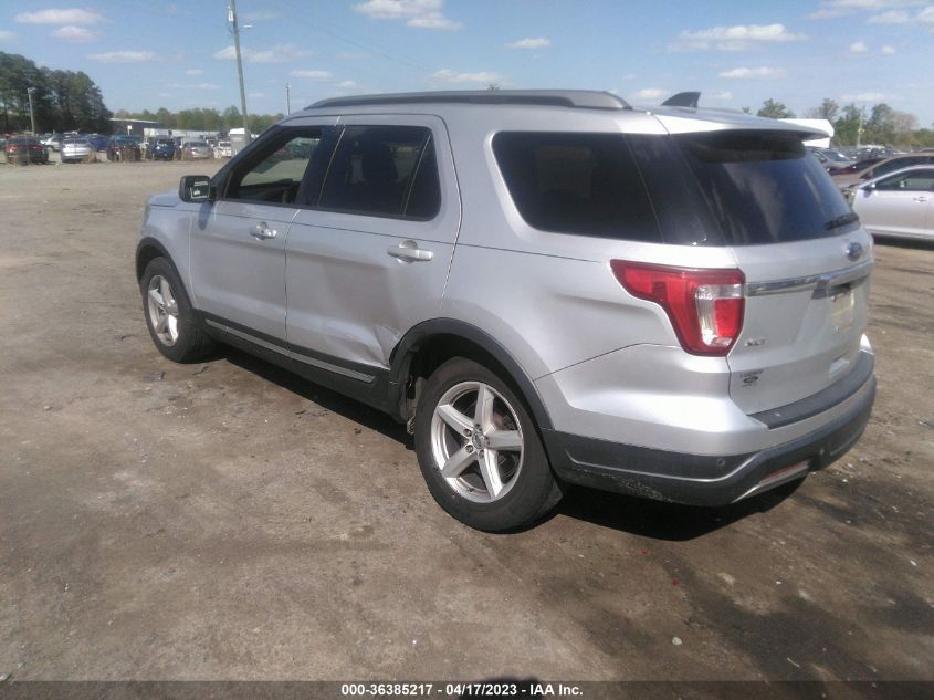 2019 FORD EXPLORER XLT - 1FM5K7D8XKGA75299
