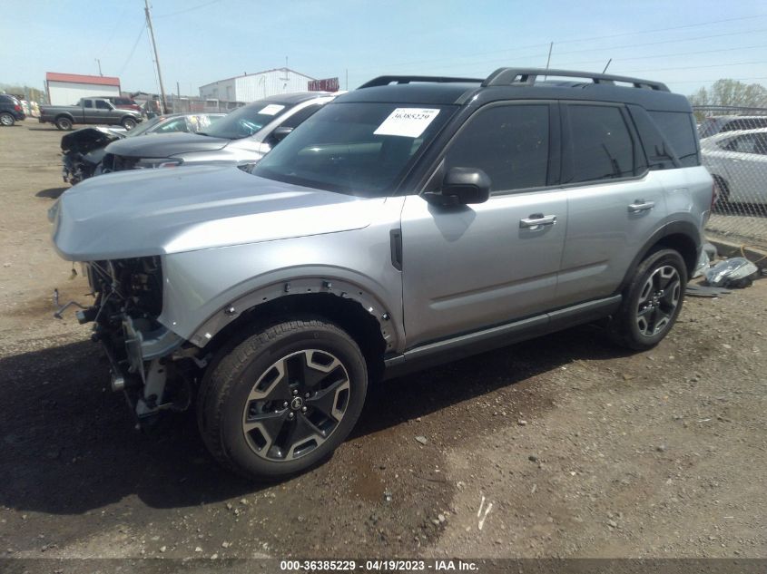 2022 FORD BRONCO SPORT OUTER BANKS - 3FMCR9C62NRD82848