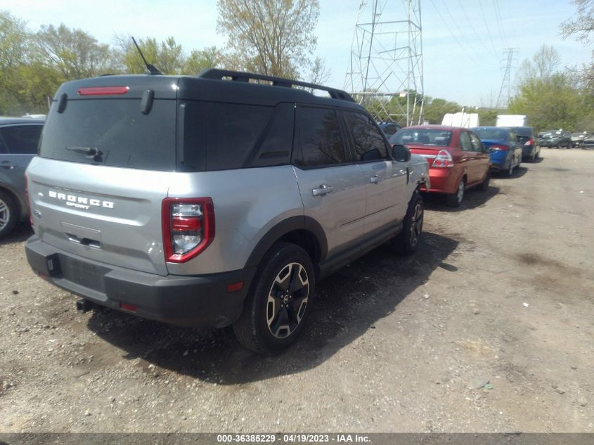 2022 FORD BRONCO SPORT OUTER BANKS - 3FMCR9C62NRD82848
