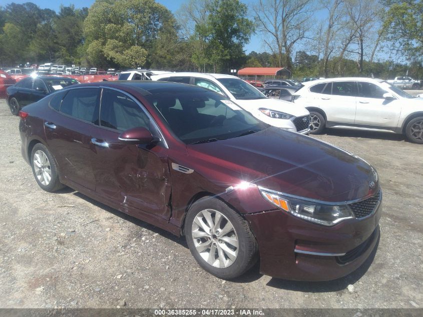 2018 KIA OPTIMA EX - 5XXGU4L30JG227236