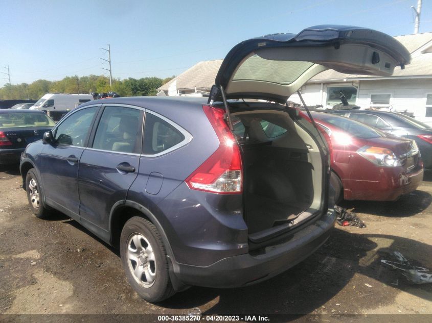 2013 HONDA CR-V LX - 3CZRM3H38DG700906