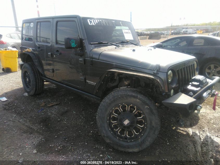 2014 JEEP WRANGLER UNLIMITED RUBICON - 1C4BJWFG7EL300797