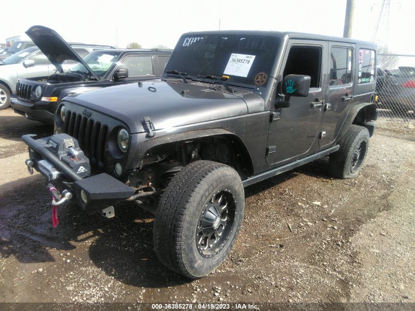 2014 JEEP WRANGLER UNLIMITED RUBICON - 1C4BJWFG7EL300797
