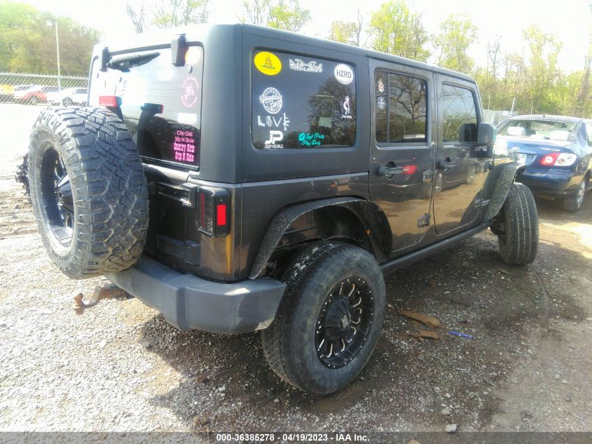 2014 JEEP WRANGLER UNLIMITED RUBICON - 1C4BJWFG7EL300797