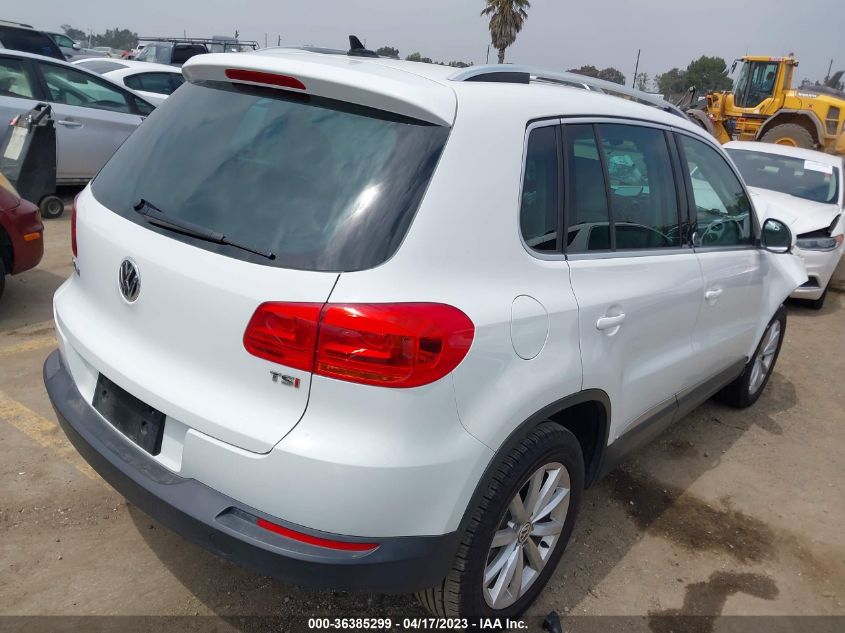 2017 VOLKSWAGEN TIGUAN WOLFSBURG EDITION - WVGRV7AX3HK012328