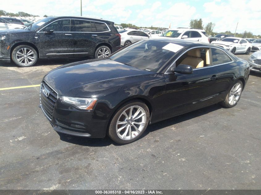 2014 AUDI A5 PREMIUM - WAUCFAFR9EA058503