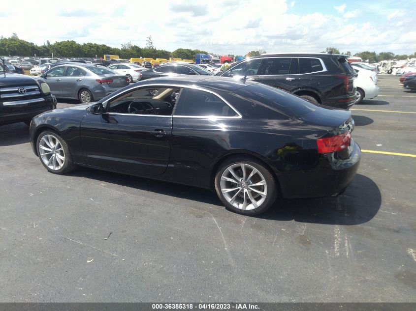 2014 AUDI A5 PREMIUM - WAUCFAFR9EA058503