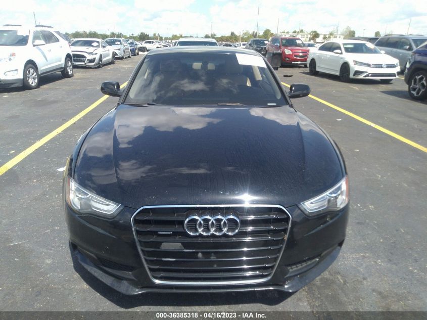 2014 AUDI A5 PREMIUM - WAUCFAFR9EA058503