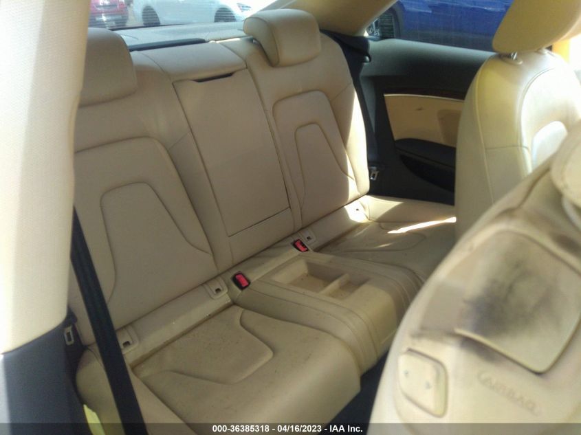 2014 AUDI A5 PREMIUM - WAUCFAFR9EA058503